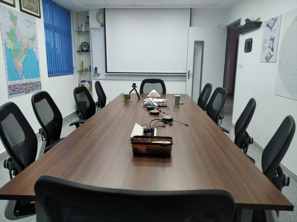 A professional meeting room in Delhi